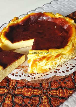 Foto resep Basque Burnt Cheesecake
