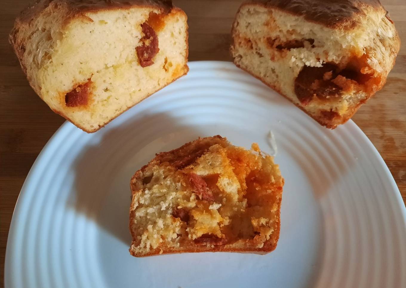 Cake chorizo emmental 🧀