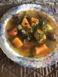 Sopa de lagarto (osso buco)