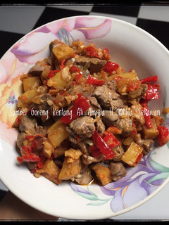 Foto resep Sambel Goreng Kentang Ati Ampela