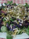 Ensalada de canónigos y parmesano
