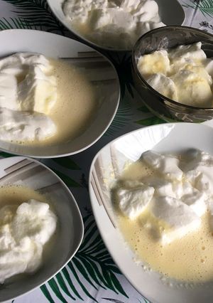 Madártej recept fotója