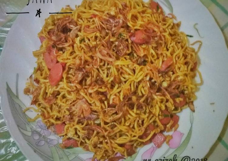 Cara Gampang Membuat Mie Goreng Jawa Anti Gagal