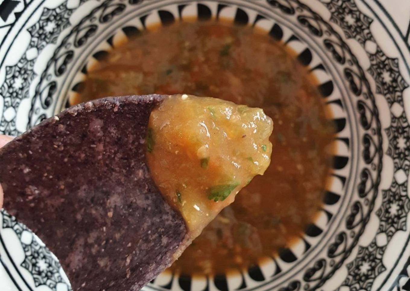 Salsa hecha en microondas !