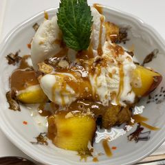 A picture of Grilled Peaches.