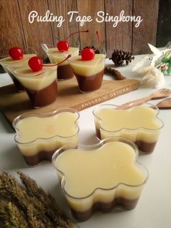 Foto resep Puding Tape Singkong