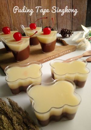Foto resep Puding Tape Singkong