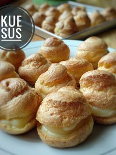 Foto resep Kue Sus Vla / Choux Pastry