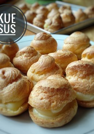 Foto resep Kue Sus Vla / Choux Pastry