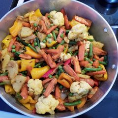 A picture of Mix veg in desi ghee.