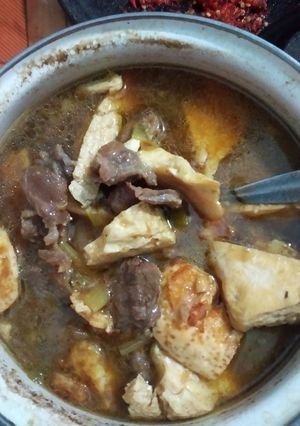 Foto resep Semur Tahu Telor Daging