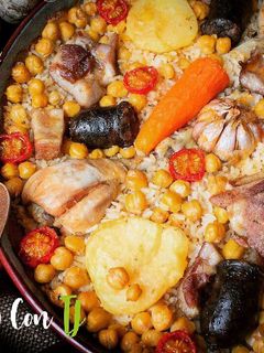 Una foto de 🥘Arroz al horno 🥘