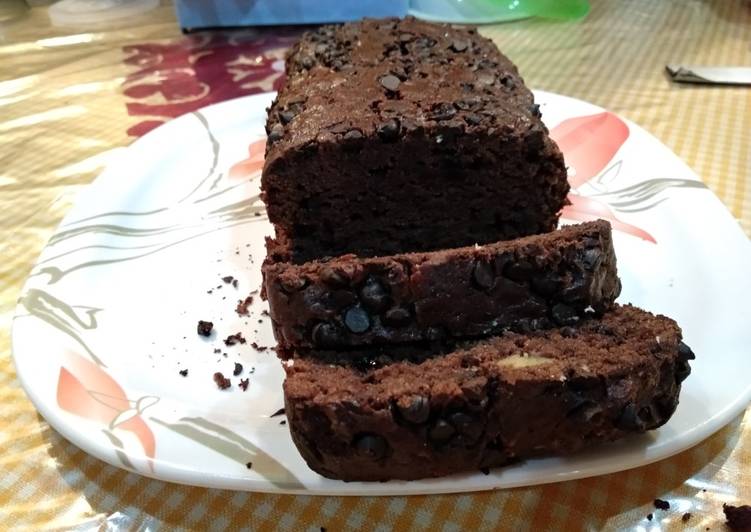 Recipe of Quick Banana chocolate bread