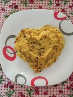عکسی از دستور بادمجان پلو با گوشت چرخ کرده