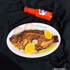 A picture of Oven-grilled T-fish.