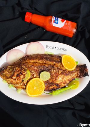 A picture of Oven-grilled T-fish.
