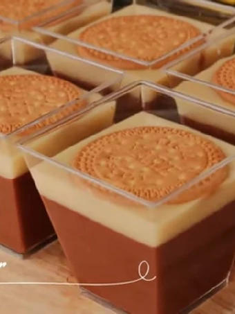 Cara Mudah Menyiapkan Resep Puding buat bukber | puding coklat Marie Regal yang Lezat Anti Ribet, Lezat