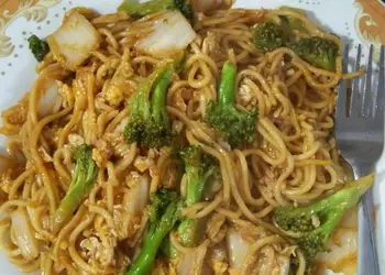 Resep Mudah Mi goreng sayuran Ala Warteg