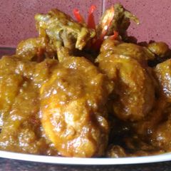 A picture of Mango chicken.