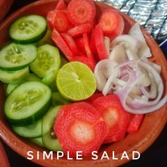 A picture of Simple salad.