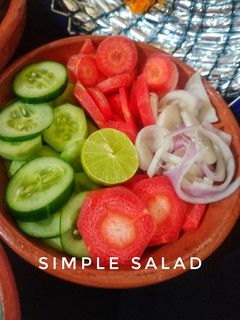 A picture of Simple salad.