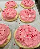 Frosted Soft Sugar Cookies