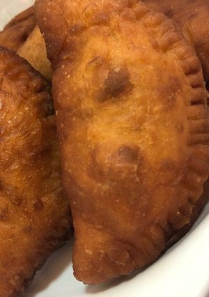 صورة لوصفة فطاير اللحمه (شامبورك بالكردي) 🥟🥟