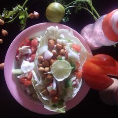 A picture of Black gram salad.
