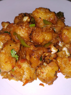 காலிஃப்ளவர் மஞ்சுரியன் (Cauliflower manchoorian recipe in tamil) செய்முறை முக்கிய புகைப்படம்