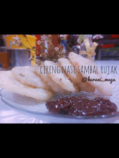 Foto resep Cireng Nasi Sambal Rujak
