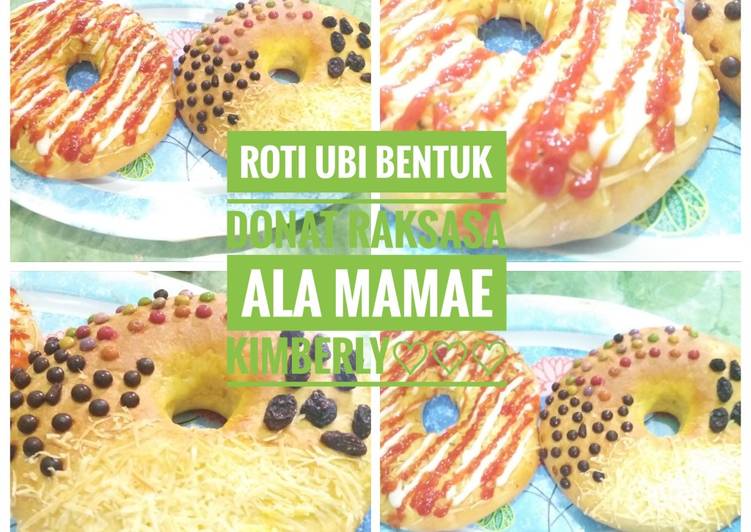 Roti Ubi Bentuk Donat Jumbo