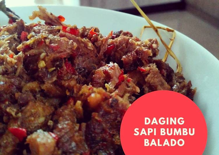 Daging Sapi bumbu Balado