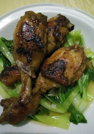Foto resep Ayam Bakar teflon bumbu instan