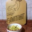 Pasta casera con salsa pesto