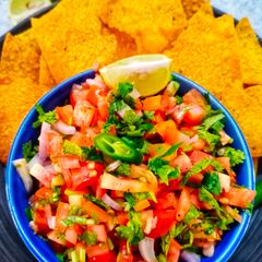 A picture of Pico di gallo.