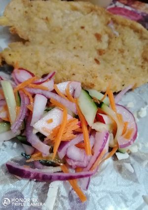 Una foto de Ensalada para milanesa de pollo