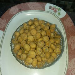 A picture of Peanut burger.