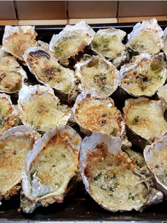 Una foto de Ostras al horno