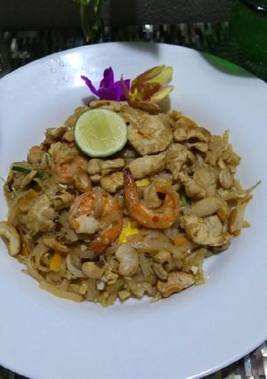 Foto resep Pad Thai Shrimp n Chicken