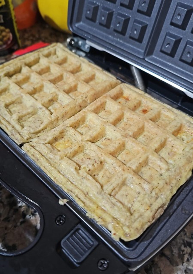 Una foto de Waffles sin harinas 1