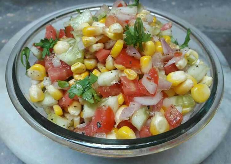 Corn Bhel/ Corn Chat