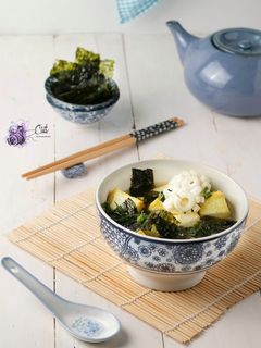 Foto resep Sup nori tahu kuning