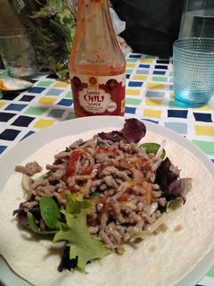 Una foto de Fajitas de ternera