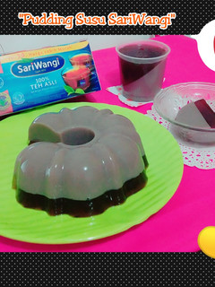 Foto resep Pudding Teh Susu