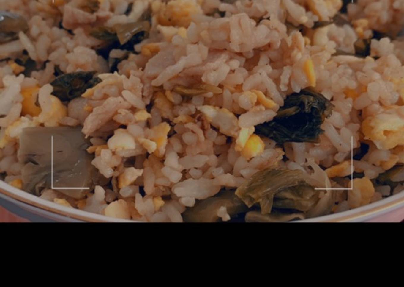Nasi goreng sayur asin