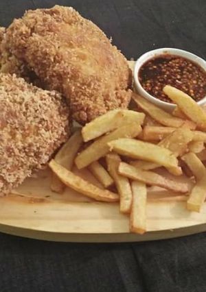 A picture of Chicken Broast.