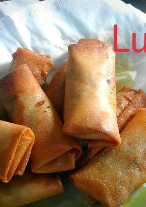 Foto resep Lumpia isi kulit sapi dan telur