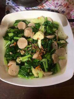 Foto resep Ca Bakso Sawi Caisim