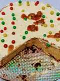 Buttercream icing with Smarties