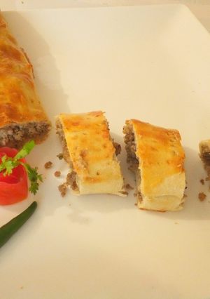 A picture of Samosa Pinwheels.